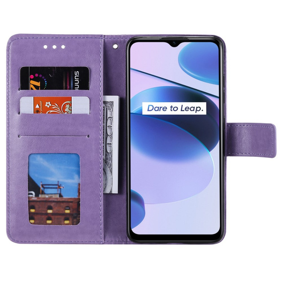 Чохол-книжка для Realme C35, Mandala, м'яти