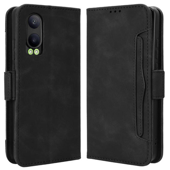Откидной чехол для OnePlus Nord CE4 Lite, Card Slot, чёрный