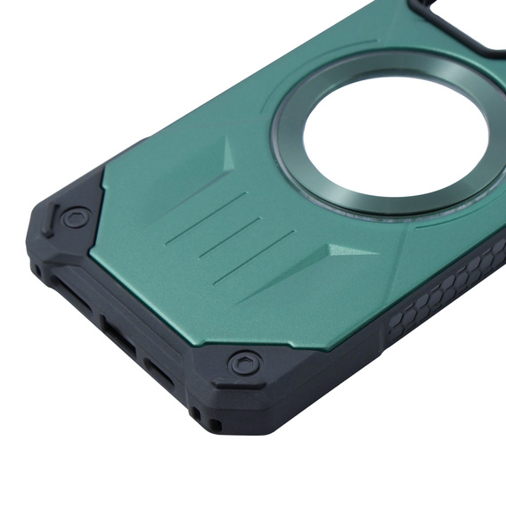 Чохол для iPhone 12 Pro Max, Heavy Duty, для MagSafe, зелений