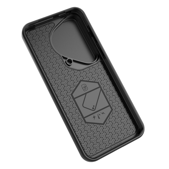 Чохол для Huawei Pura 70 Ultra, KickStand Camera Lens, чорний
