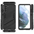 Чехол для Samsung Galaxy S21 FE, Military kickstand, синий