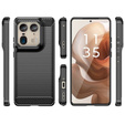 Чoхол до Motorola Edge 50 Ultra, Carbon, чорний