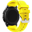 Силіконовий ремінець Twill Texture 22mm, Yellow