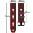 Силиконовый ремешок для Garmin Fenix 26mm, Red