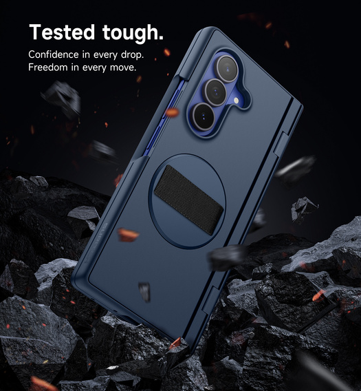 Чехол Suritch с подставкой 360° и встроенной защитой экрана для Samsung Galaxy Z Fold7