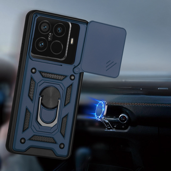 Бронечохол CamShield Slide з кришкою та кільцем для камери для Xiaomi 15T Pro