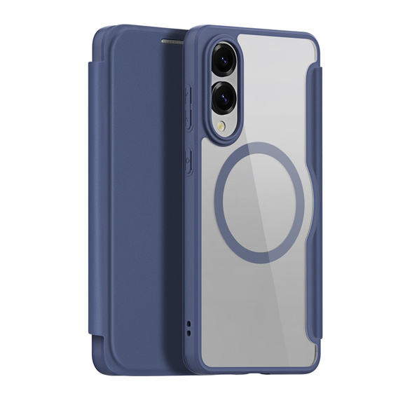 Чехол Dux Ducis до Samsung Galaxy S25 Edge, Skin X Pro, MagSafe, темно-синий