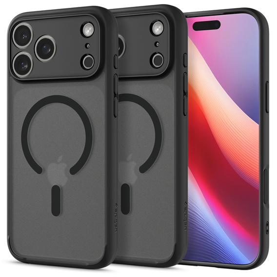 Spigen Ultra Hybrid MagSafe Case для iPhone 17 Pro, Frost Black
