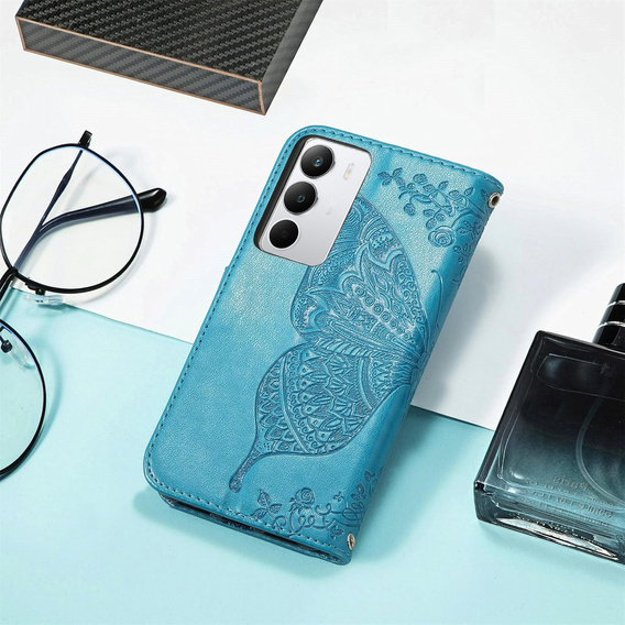 Чохол-книжка для Realme C71, Butterfly, м'яти