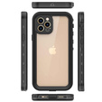 Водонепроникний чохол IP68 для iPhone 12 Pro, Redpepper, чорний