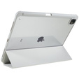 Чохол для iPad Pro 12.9" 2022/2021/2020 (6/5/4 gen.), Smartcase Hybrid, з місцем для стилуса, сірий