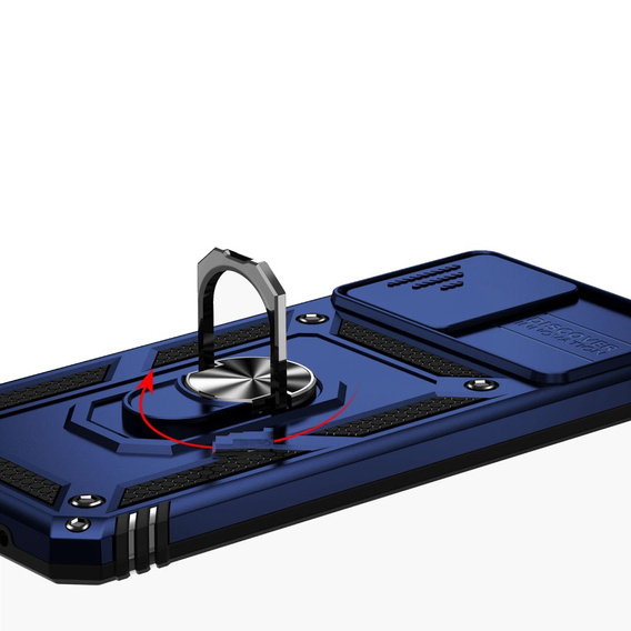 Чохол NOX Camera Slide Motorola Moto G22, CamShield Slide, синій