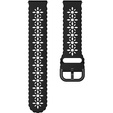 Силиконовый ремешок 22mm Soft Hollowed-out, Black