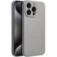 ERBORD Силіконовий чохол для iPhone 15 Pro Max, титановий сірий