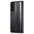 Флип-кейс CASEME для Samsung Galaxy S21, Waxy Textured, чёрный