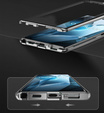 Чехол для OnePlus 13, Magnetic Dual Glass, серебряный