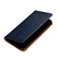 Чохол для Samsung Galaxy A54 5G, Leather Book Case, темно-синій + скло 9H