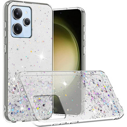Чoхол до Xiaomi Redmi 12, Glittery, прозорий
