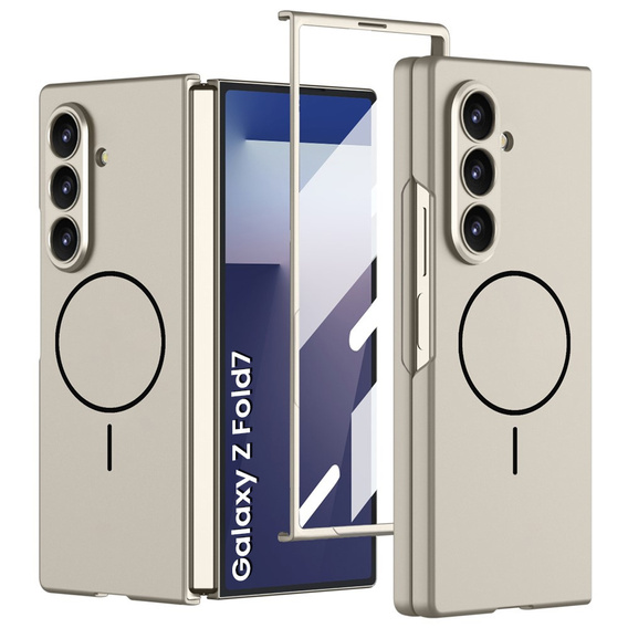 Чохол GKK Slim Camshield для MagSafe для Samsung Galaxy Z Fold7 5G