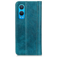 Флип-кейс для OnePlus Nord CE4 Lite, Split Leather, зелёный
