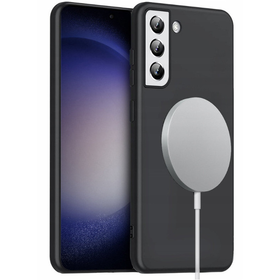 Чехол до Samsung Galaxy S23, Silicone MagSafe, чёрный