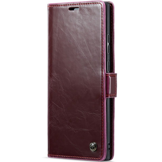 Флип-кейс CASEME для Samsung Galaxy Note 20 Ultra, Waxy Textured, красный