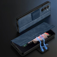 Откидной чехол для Samsung Galaxy Z Fold5 5G, Wallet, синий