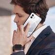 Чoхол до Nothing Phone 2, Fusion Hybrid, прозорий / чорний
