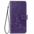 Чехол Wallet до Motorola Moto G31 / G41, Clover, Purple