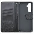 Чохол-книжка для Samsung Galaxy S23 FE, Butterfly, чорний