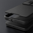 Чохол NILLKIN для Samsung Galaxy A55 5G, Silicone CamShield Case for MagSafe, чорний