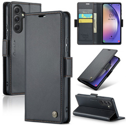 CASEME флип-кейс для Samsung Galaxy A54 5G, Litchi Wallet, чёрный