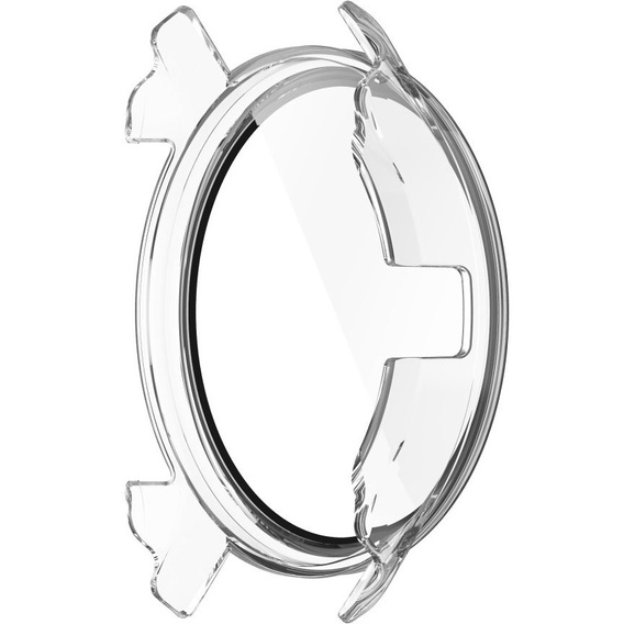 2в1 чохол та захисне скло для годинника Garmin Venu 2 Plus, Clear