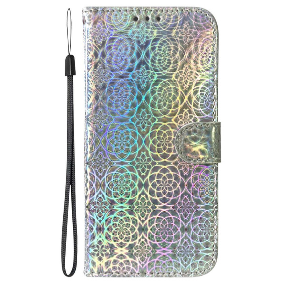 Чохол-книжка для Oppo A17, Wallet mandala, сірий