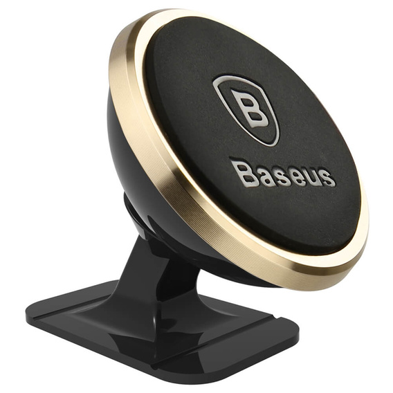 Baseus Тримач мобільного телефону для кріплення на вентиляційну решітку Magnetic Air Vent, gold