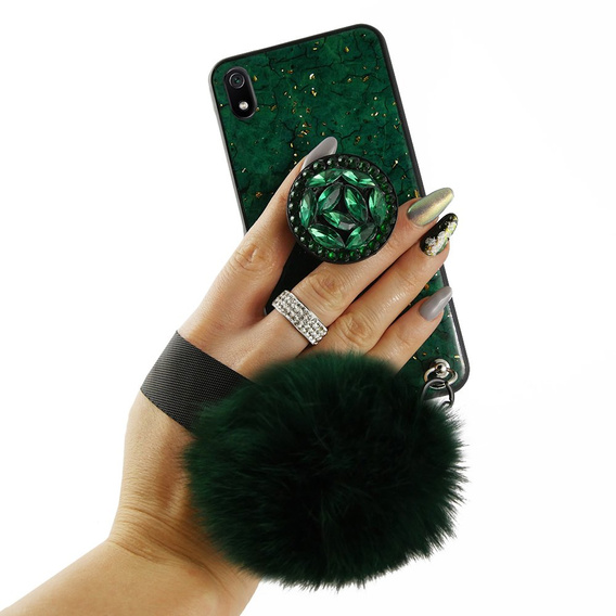 Чехол Epoxy Gold Xiaomi Redmi 7A, Green