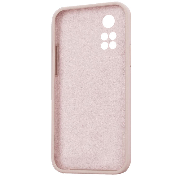 Чехол до Xiaomi Redmi Note 11 / 11S, Silicone Lite, розовый
