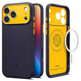 Чехол Spigen для iPhone 17 Pro, Nano Pop Mag MagSafe, Blueberry Navy