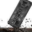 Чехол до Samsung Galaxy A03s, Armor Kickstand, чёрный