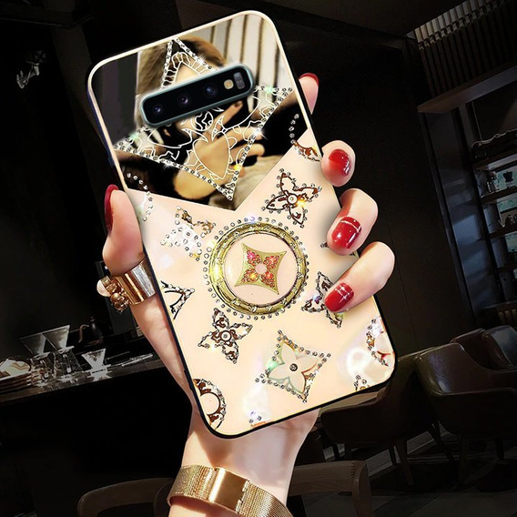 Чoхол Fashion до Samsung Galaxy S10+ Plus, рожевий