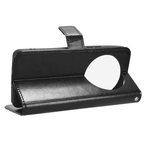 Футляр з клапаном для Xiaomi 13 Ultra, Crazy Horse Wallet, чорний