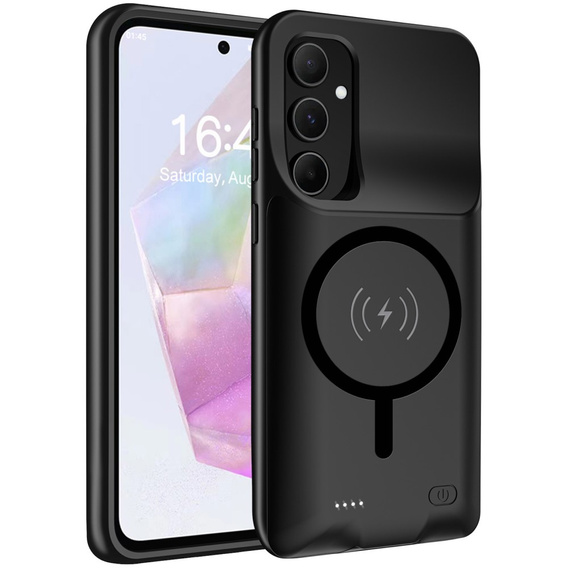Чехол с павербанком для Samsung Galaxy A55 5G Powerbank 10000mAh MagSafe