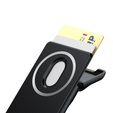 Магнитный кошелек для карт для iPhone 12 / 13 / 14 / 15, черный