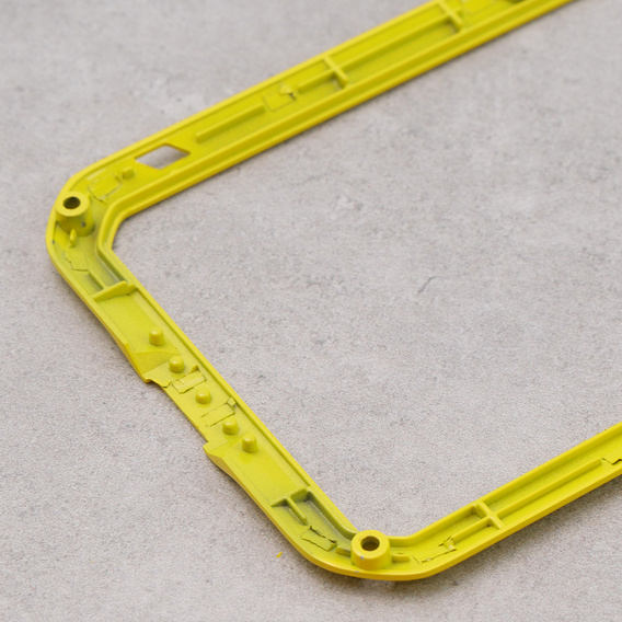 Чехол Love Mei до iPhone 12, armored with glass, жёлтый