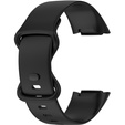 Резиновый браслет Softband для  Fitbit Charge 5 - Black