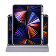 Чохол для iPad Pro 11" 2022/2021/2020 (4/3/2 gen.), з місцем для стилуса, що обертається на 360°, фіолетовий