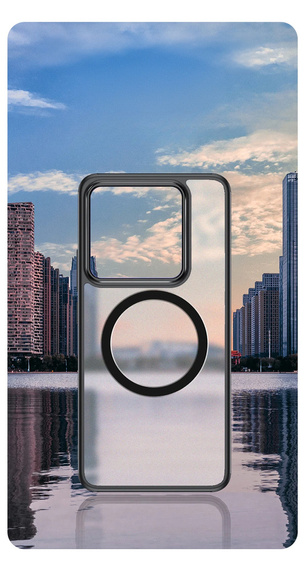 Чохол для Xiaomi 14T Pro, Fusion Hybrid, для MagSafe, чорний