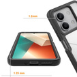 Чехол для Xiaomi Redmi Note 13 5G, Shockproof, с пленкой, чёрный