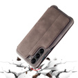 Чохол-книжка для Samsung Galaxy S23, ERBORD Retro, коричневий