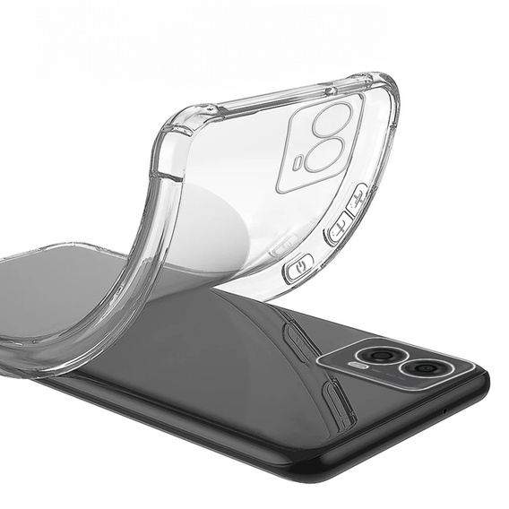 Чехол до Motorola Moto G85, Dropproof, прозрачный